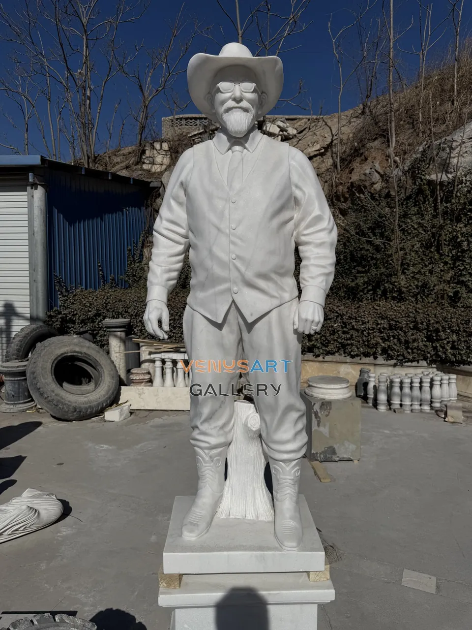 Cowboy Wearing a Hat — product photograph 1 showing the reference form and finish