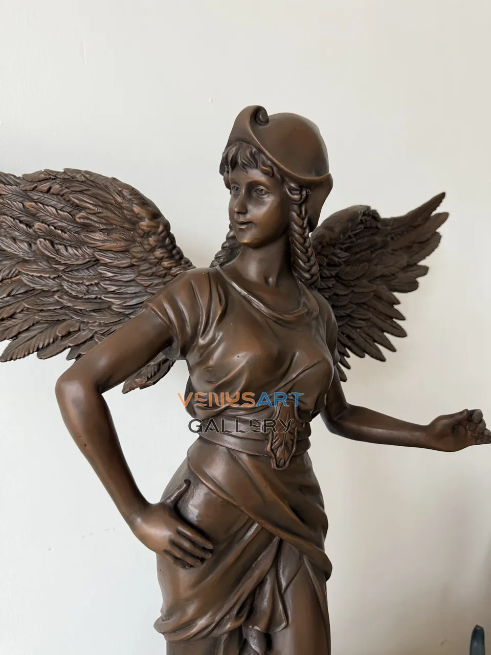 Standing Winged Angel Sculpture — product photograph 2 showing the reference form and finish