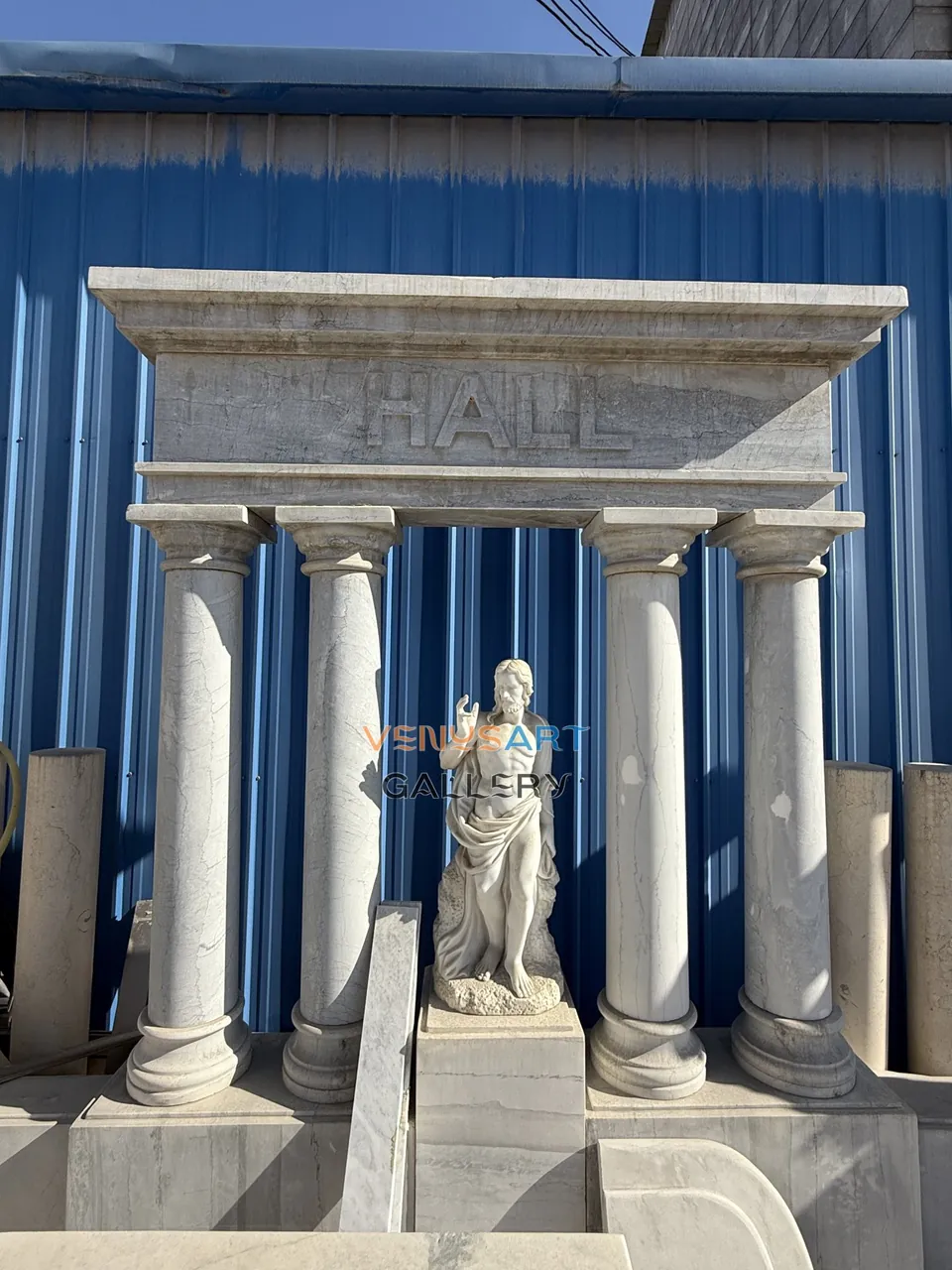 Roman Column Memorial Ensemble — product photograph 2 showing the reference form and finish