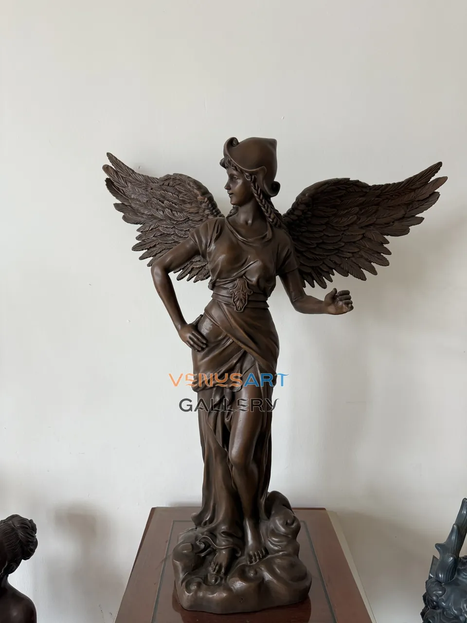 Standing Winged Angel Sculpture — product photograph 1 showing the reference form and finish