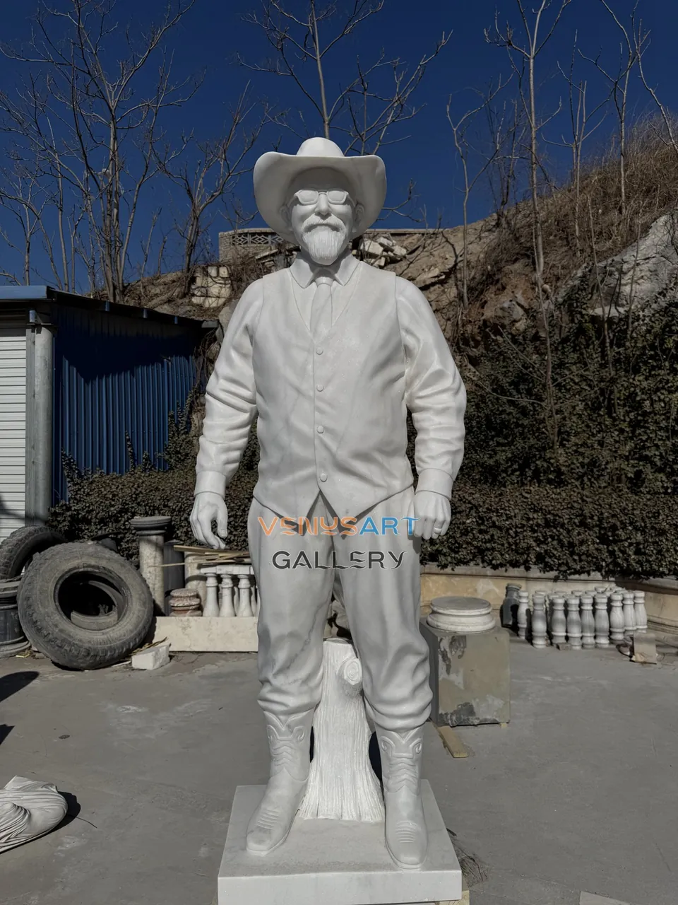 Cowboy Wearing a Hat — product photograph 2 showing the reference form and finish