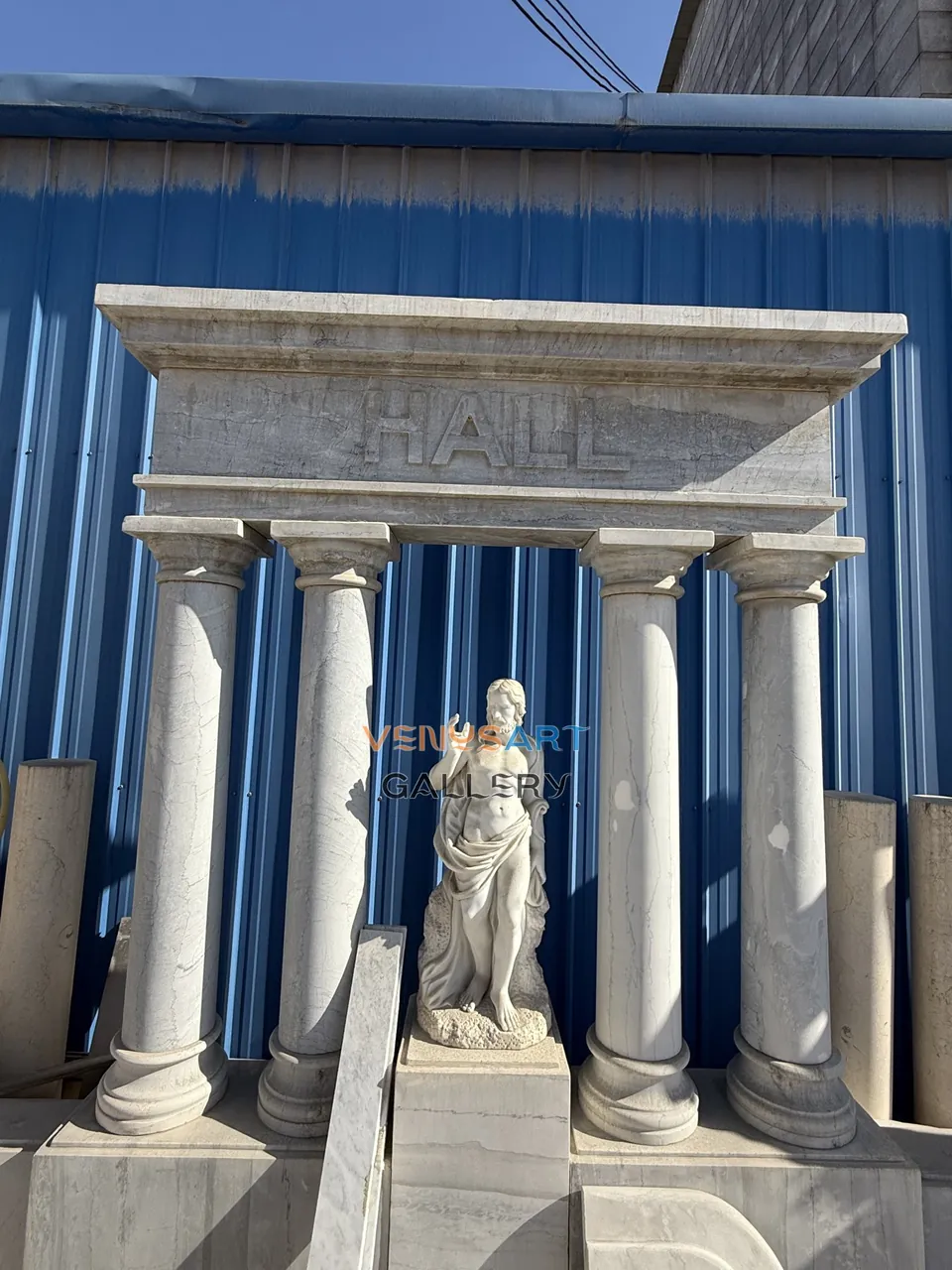 Roman Column Memorial Ensemble — product photograph 1 showing the reference form and finish