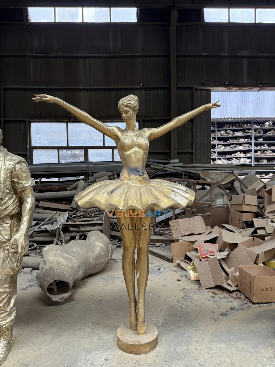 Tutu Ballet Dancer Sculpture — product photograph