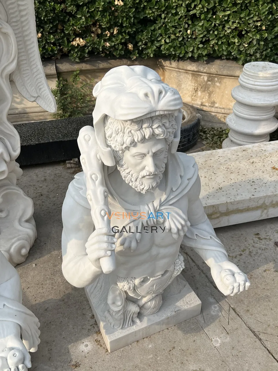Armored Classical Figure Bust — product photograph 1 showing the reference form and finish
