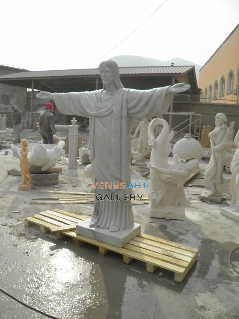 Jesus Figure with Open Arms — product photograph 1 showing the reference form and finish