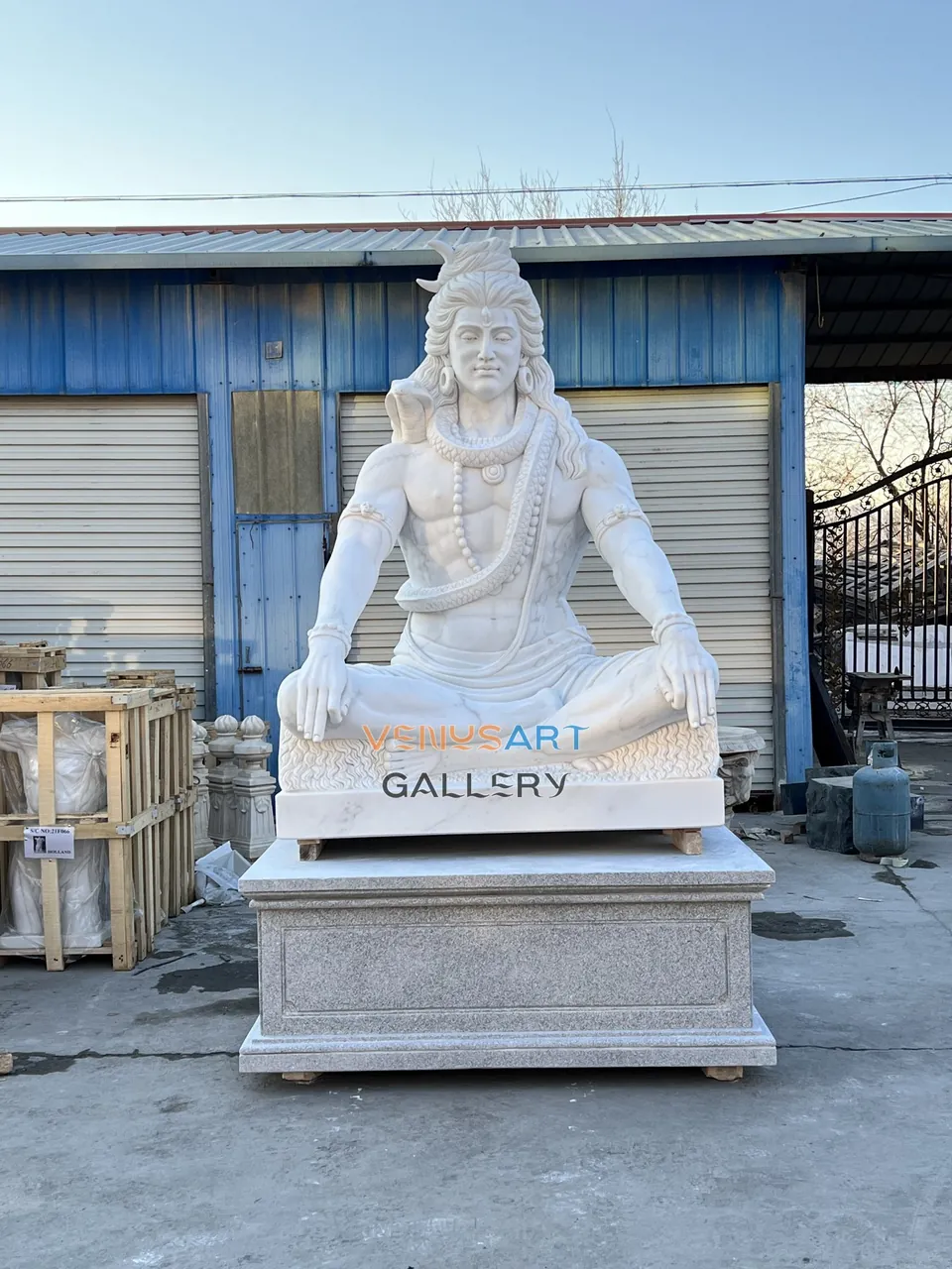 Lotus Seated Religious Figure — product photograph 1 showing the reference form and finish