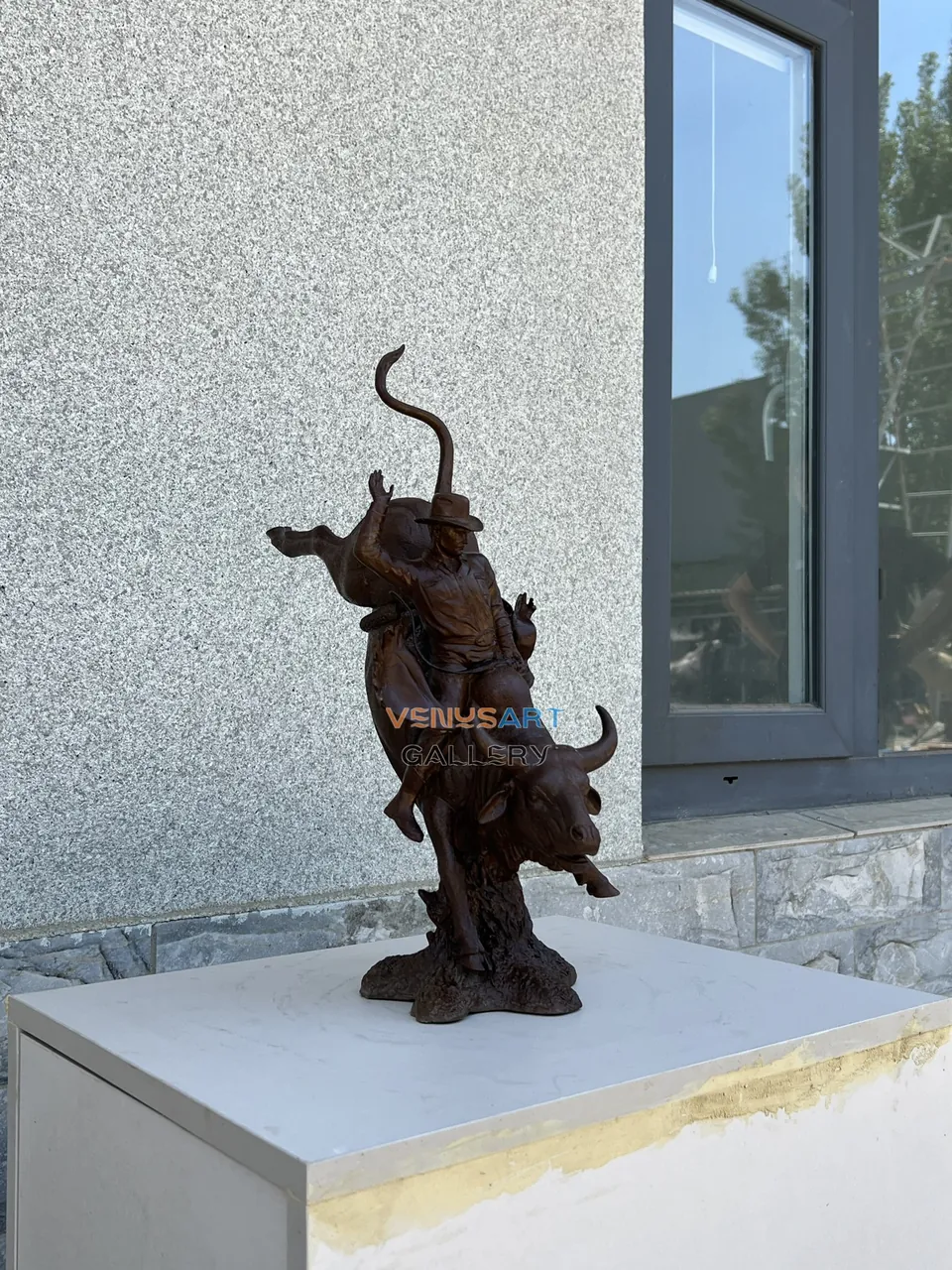 Bull Rider Sculpture — product photograph 3 showing the reference form and finish