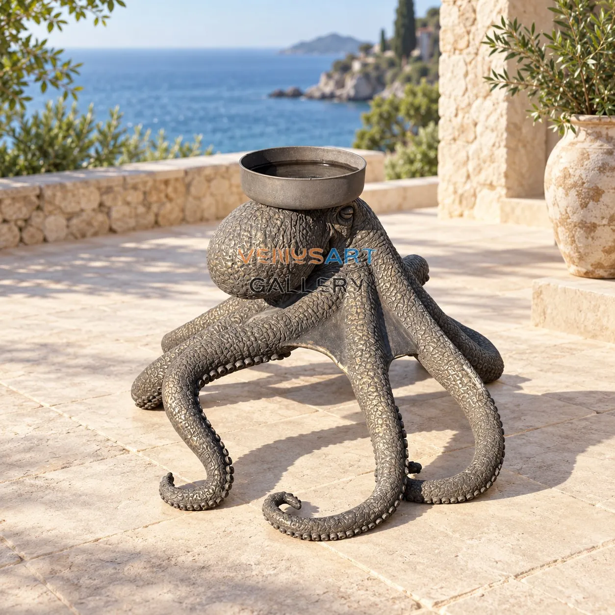 Oktopus-Pflanzgefäß