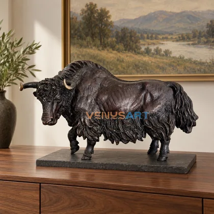 Bison Sculpture