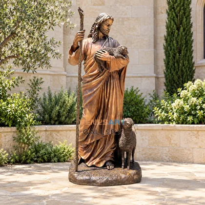 Good Shepherd Religious Sculpture