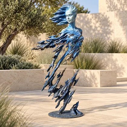 Windswept Female Sculpture