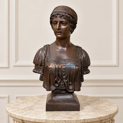 Classical Female Portrait Bust