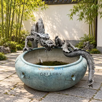 Dragon Decorative Basin