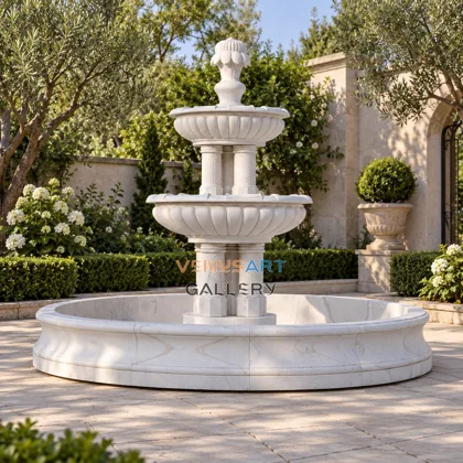 Minimal Column Multi Tier Fountain